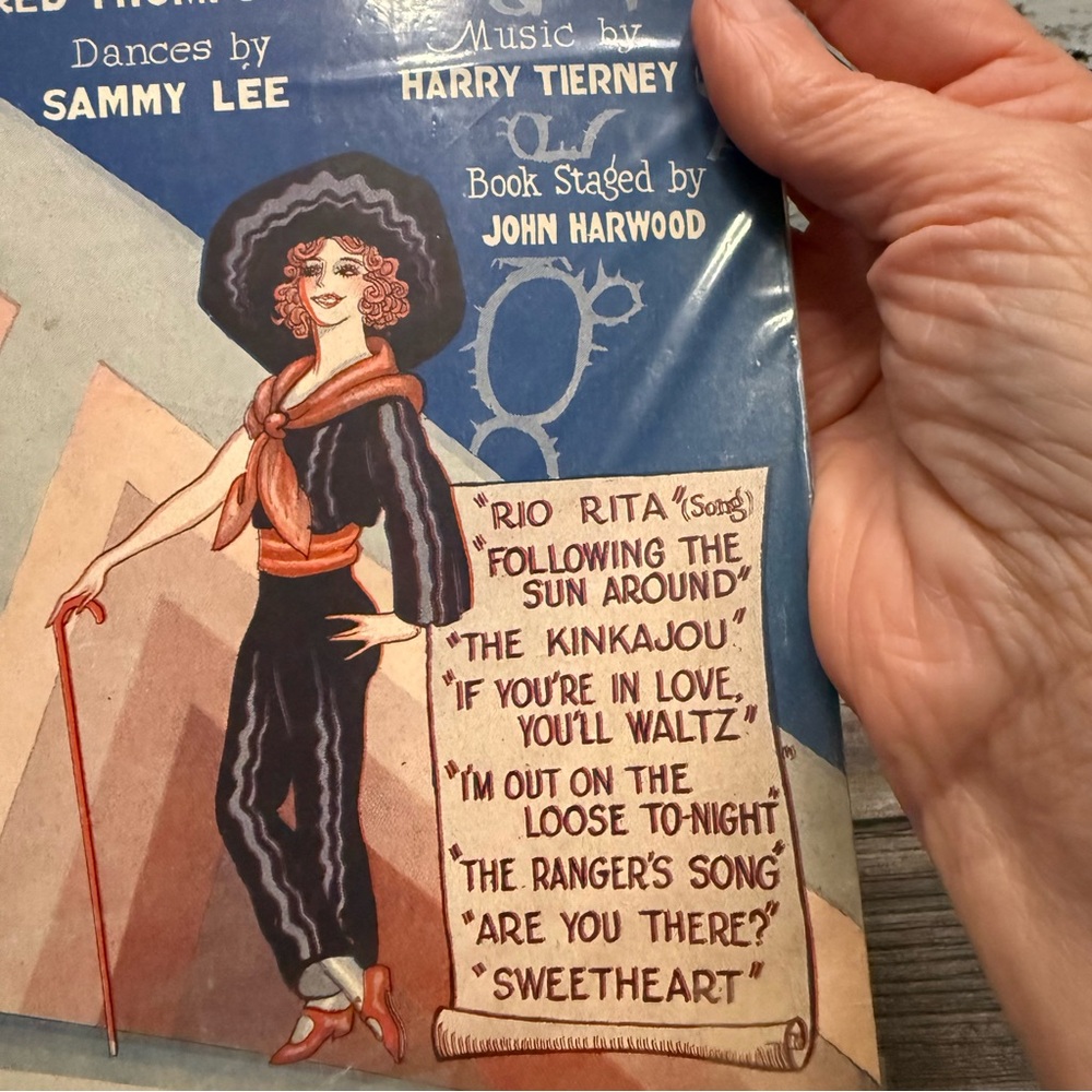 Vintage Rio Rita sheet music - Picture 3 of 3